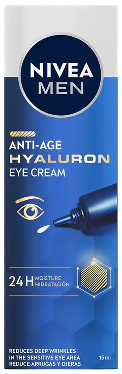 NIVEA MEN 15ml Anti-Age Hyaluron Eye Cream -silmänympärysvoide 15ml - 1