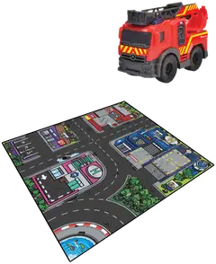 Dickie Toys Micro World Liikennematto ja ajoneuvo, lajitelma, 4 erilaista, myydään yksittäin - 7