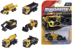 Majorette Volvo Premium työmaa-ajoneuvot, die-cast, 7,5 cm, lajitelma, myydään yksittäin - 1