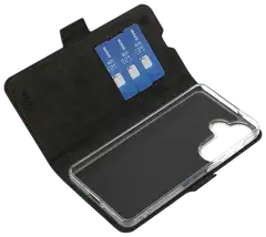 Wave Book Case, Samsung Galaxy S26+ 5G, Musta - 4