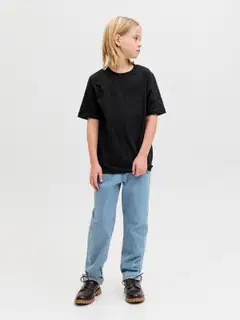 JJ REBEL JUNIOR lasten t-paita - BLACK - 4