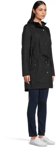 House naisten parkatakki 225H102603 - BLACK - 4