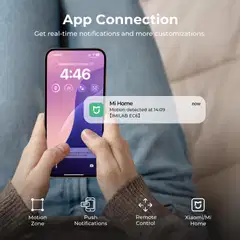 Imilab EC6 3K WiFi -valvontakamera ulkokäyttöön CMSXJ65A - 13