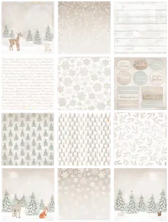 J.K. Primeco paperilajitelma 6x6 Talvi luonto - 2