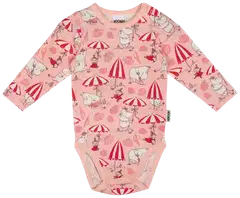 Muumi vauvojen body Simpukkaranta 591673 - koralli - 1