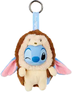 Simba Walt Disney YuYus Stitch tai Angel, maskottipehmo, 12 cm, laukkuun, reppuun tai avaimenperään - 5