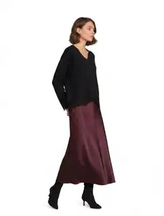 London Fog naisten juhlaneule 213L264030 - black - 4