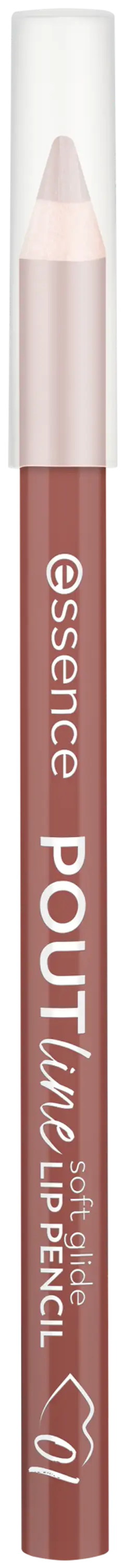 essence POUTline soft glide LIP PENCIL 01 Like To Mauve It 0.62 g - Like To Mauve It - 1