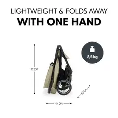 Hauck rattaat Shop N Care oliivi - 18