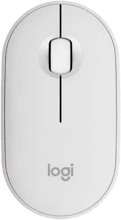 Logitech Hiiri M350s Pebble 2 - valkoinen - 1