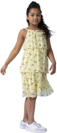House lasten frillamekko 23TH172629 PatternLab - Yellow aop - 4