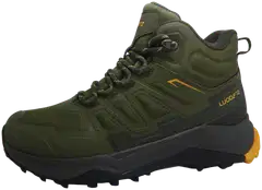 Luode12 miesten mid-vartiset ulkoilukengät Pallas WP Olive Mid - Olive/black - 2