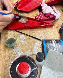 Lasikuitu korjaussarja - 2