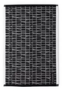 Finlayson keittiöpyyhe Coronna 50x70 cm 2 kpl - Musta/valkoinen - 1