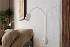 Sessak Lighting Nuppu 1-os seinäspotti S62212-1VA valkoinen - 2