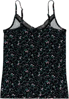 TEX naisten pyjamatoppi I993709 - BLACK 1 - 2