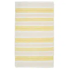 ihankotona puuvillamatto Foksi 140x200 cm beige-keltainen - 1