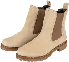 WKLY. naisten mokkanahkaiset chelsea-nilkkurit Tally - Beige - 1