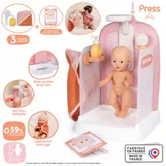 Smoby Baby Nurse Nuken suihku - 5