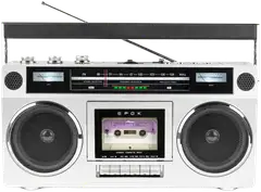 Bigben Epok kannettava kasettisoitin Bluetooth yhteydellä Ghetto Blaster - 1