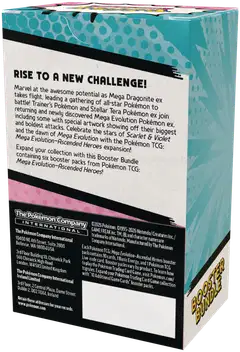 Pokémon TCG keräilykortit ME02.5 Ascended Heroes  Booster Bundle - 4