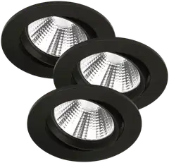 Nordlux LED-alasvalo Fremont IP23 2700K musta 3kpl - 1