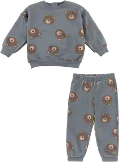TEX vauvojen collegesetti Nalle I286624 - BLUE 3 - 1