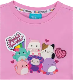 Squishmallows lasten mekko A9-0045 - pink - 2
