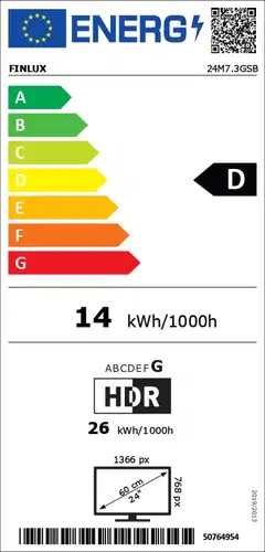 Finlux 24" HD Ready Android Smart LED TV 24M7.3GSB - 3