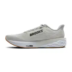 Brooks miesten juoksukengät Launch 12 - Oyster/White/Phantom - 5