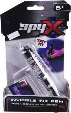 SpyX Invisible Ink Pen -vakoilukynä - 1