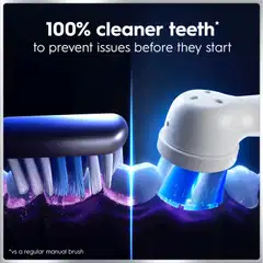 Oral-B iO6 White sähköhammasharja + matkakotelo + hammasharjateline + lisävaihtoharja - 15