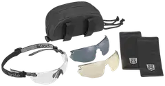 Bolle Safety suojalasipakkaus Combat Kit, musta COMBKITN - 1