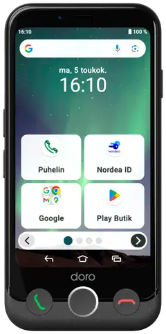 Doro Aurora A11 harmaa älypuhelin - 5