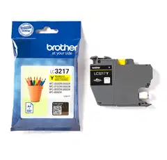 Brother mustekasetti LC3217Y keltainen - 3