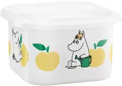 Muurla kannellinen emalipurkki Muumi Iloiset omput 1 l - 1