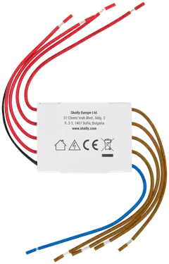 Shelly 4-Kanava erotinr 230V - 2