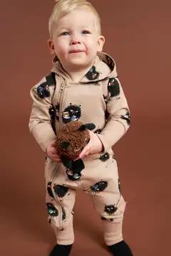 Muumi vauvojen haalari Hillopurkki 593399 - beige - 2