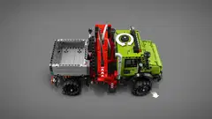 LEGO® Technic 42242 Nosturilla varustettu Mercedes-Benz Unimog U 5023 - 5