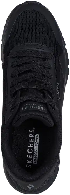 Skechers miesten vapaa-ajan lenkkari Uno Flex Black - BLACK - 4