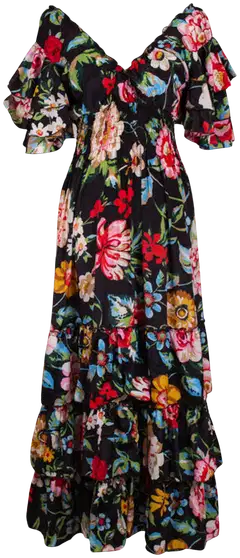 AmandaB naisten mekko Soray - Monivärinen - 1