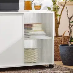 SoBuy sivupöytä valkoinen FBT141-W - 6