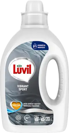 Bio Luvil Sport Pyykinpesuaine Ulkoilu- ja urheiluvaatteille 920 ml 23 pesua - 1