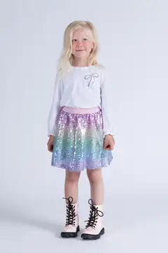 Ciraf lasten juhlahame paljetti 25TC254015 - rainbow color - 3