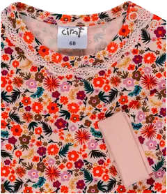 Ciraf vauvojen body Kukkaniitty - Multicolor - 3