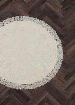 Fanni K Matto Laavu 160 cm luonnonvalkoinen - 2