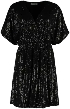 Hailys naisten mekko Salina musta - black sequins - 1