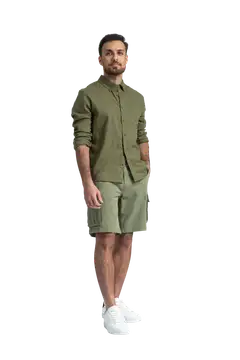 House miesten reisitaskushortsit 202H152518 - Khaki green - 3
