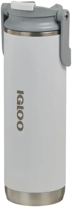 Igloo Flip'n'Sip 591 ml -termospullo valkoinen - 1