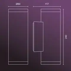 Philips Hue Appear -seinävalaisin ulkokäyttöön 16W 2000-6500K 1180LM inox - 3